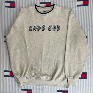 Vintage Lee Sports Cape Cod Tourist Crewneck Sweatshirt